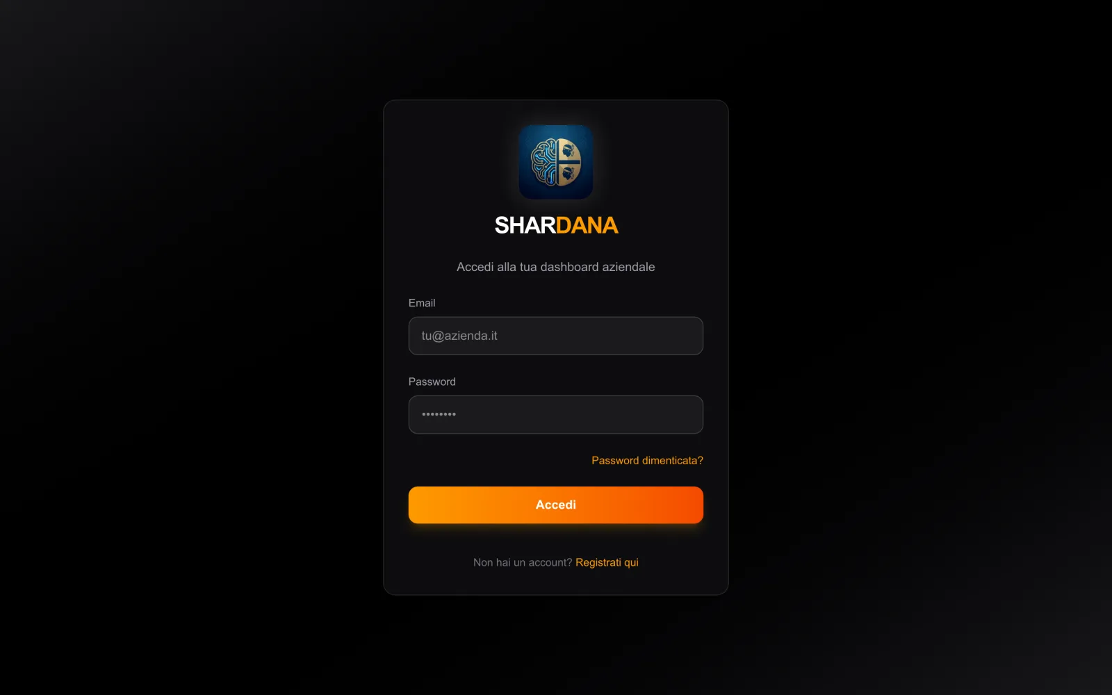 Screenshot 1 di Shardana — sistema di automazione con AI